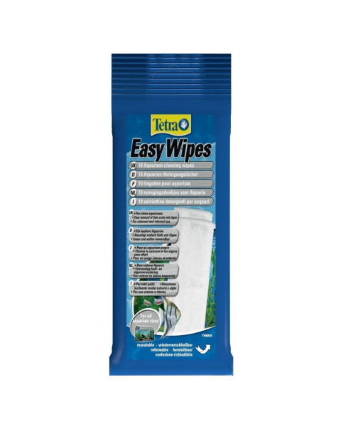 Tetra Easy Wipes 10 Pack - Finest Aquatics