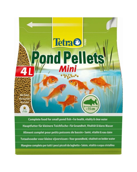 Tetra Pond Pellets Mini 4L - Finest Aquatics