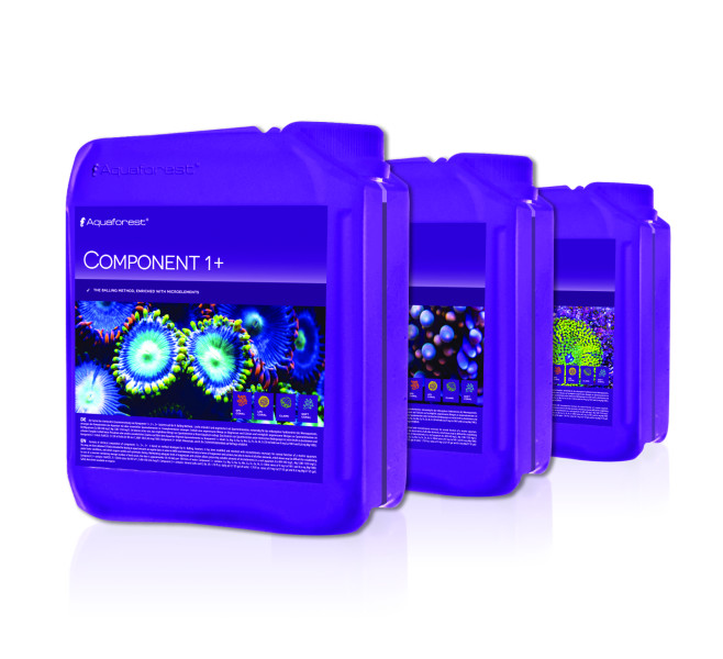 Aquaforest Components 1+, 2+, 3+ (3 x 5 Litre)