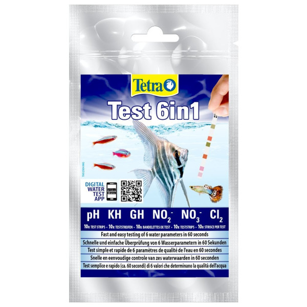 Tetra Test 6 in 1 – 10 Strips