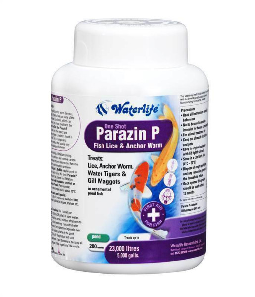 Waterlife Parazin Pond 200 Tablets